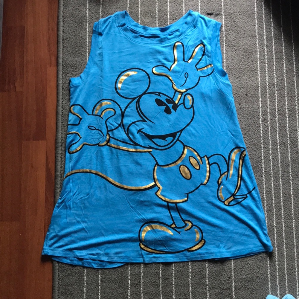 🆕 Blue Mickey Mouse tank top! With tags!